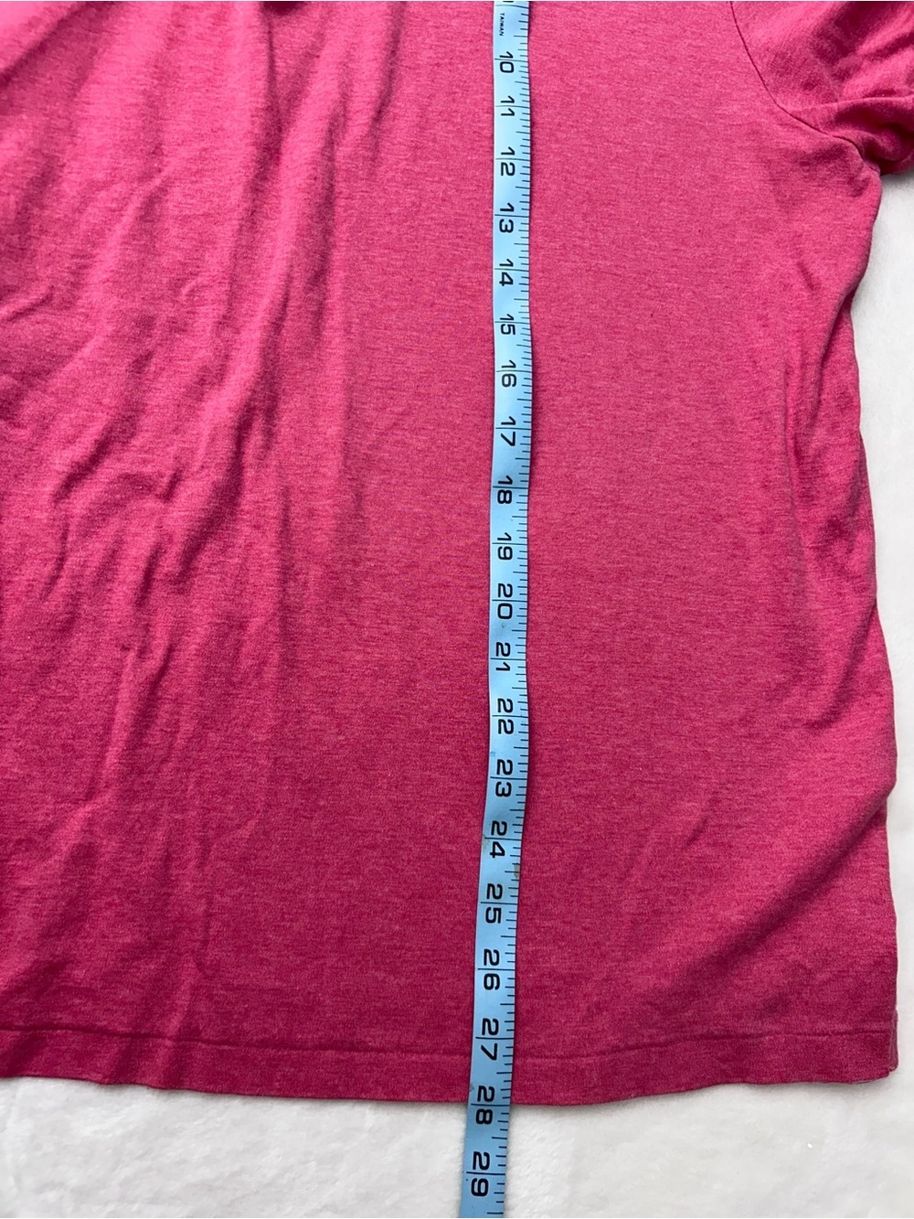 Polo Ralph Lauren Men's Heathered Red Custom Slim Fit Polo Shirt Size XL - Picture 6 of 6